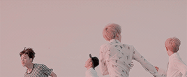 bangtanpeach:  Forever we are youngUnder the flower petals raining downI run, so