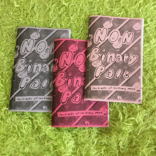 My new non binary portrait zine :3 https://www.etsy.com/ca/listing/517673332/non-binary-pals-non-bin