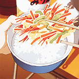 mochichou:  Hyouka: Food 