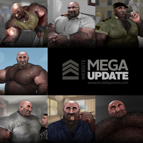 brutebysimon: Website Mega Update! Since there was a big gap between my works published on social ne