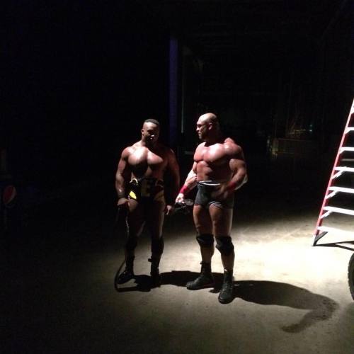 thebigguyryback22:  Big E and The Big Guy porn pictures