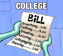 wannajoke:  College Costs