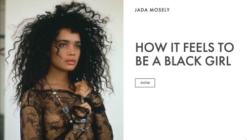 sharkbaitwhohahaa:Check out the How It Feels To Be A Black Girl Website: www.hiftbabg.com