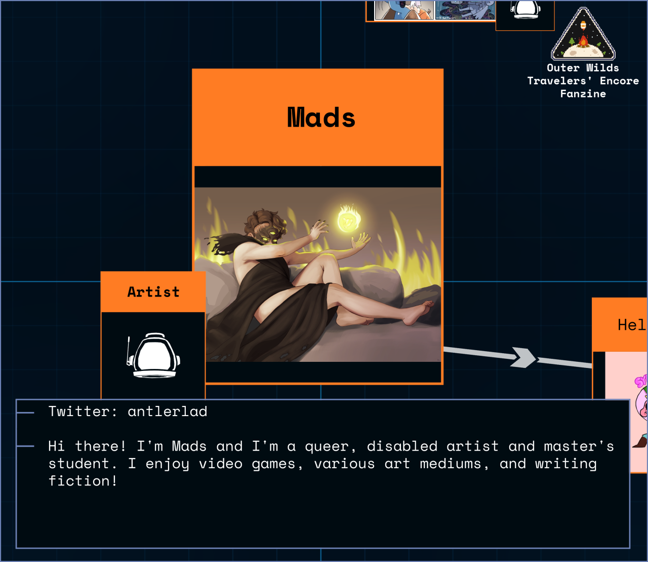 Outer Wilds Ventures: Interactive Ship Log