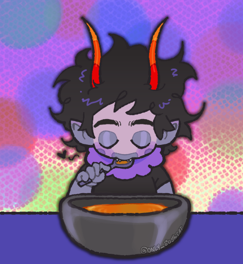 "gamzee Eating A Big Ol Bowl Of Sup?"