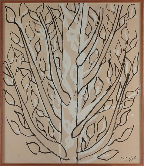 artist-matisse:The Tree, 1951, Henri Matisse