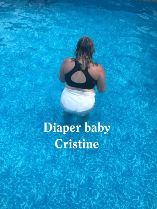 diaperbabycristine:So I put my forsite am pm to its first use in my pool. It got so full of water wh