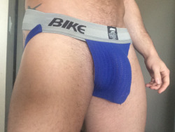 jockcup7:  Excellent Jockstrap for morning run and jump ropes. Masculine &amp; sporty. -JockCup7