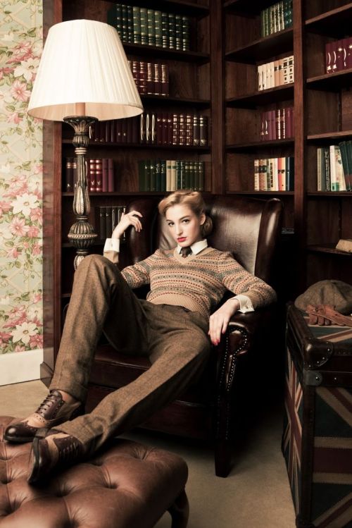 ninablount:completewealthmag:Do come inFile under: Trousers, Oxfords, Wing tips, Sweaters, Knits, Fa