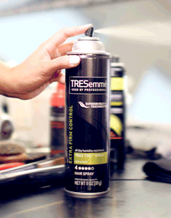 tresemme:  Our secret weapon for the runway?