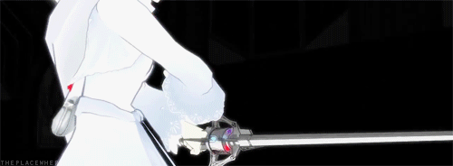 theplacewhereifeelmorelikeme:  Crescent Rose.  Myrtenaster.  Gambol Shroud.  Gun