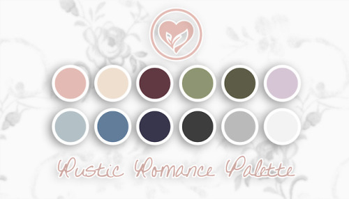 Here’s the palette that @magnolianfarewell whipped up for our Rustic Romance Stuff Pack! 