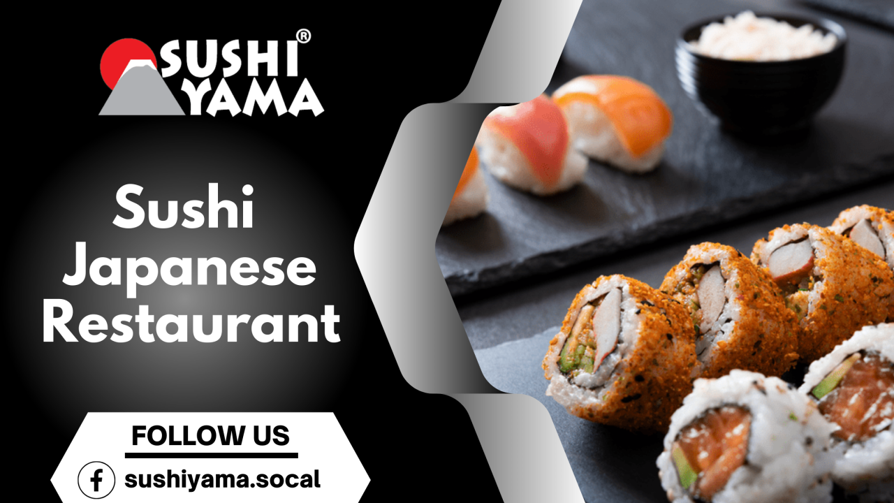 Japanese Infusion Food - Sushi Yama — Attractive Flavor With Sushi Specials