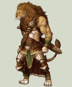 Love this lion warrior… or Lione