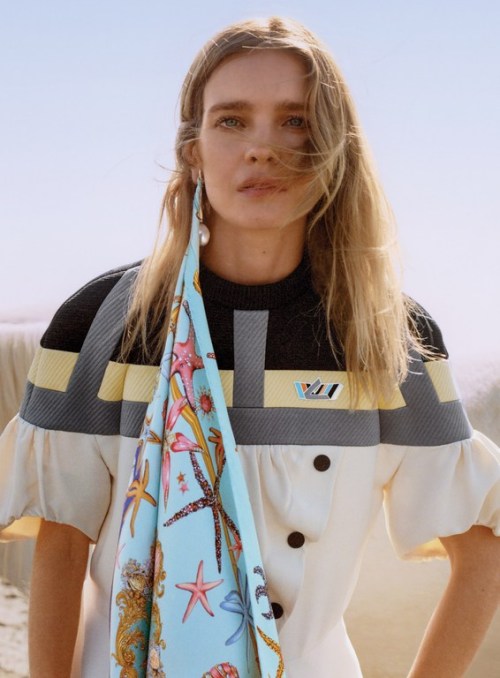 Photographer: Zoë GhertnerStylist: Camilla Nickerson Model:Natalia Vodianova The many ways to wear