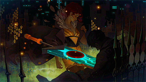 drewbocalypse:Happy birthday to my absolute favorite game, Transistor by Supergiant Games! I cry eve