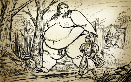 Strange Lovers, pt.1 A quick sketch-thing, part of a series