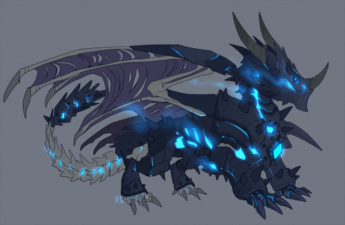 hornedfreak:  Okay, well. After a lot of thinking I caved in and made a “flying mount” for Roteye. Well, this is just the first concept. Technically his winged transport is Vitaristrasza, the red wyrm, but she’s his friend and isn’t always around,