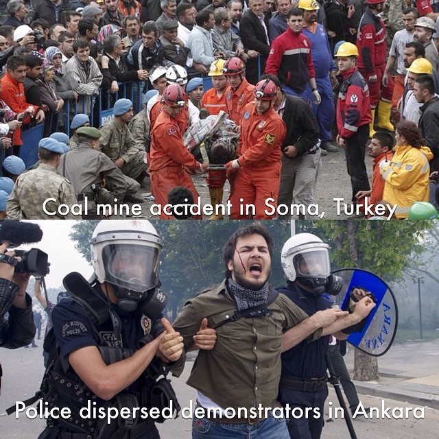 rcisidro:  Violent protest in #Turkey over worker safety erupts in #Istanbul, #Ankara