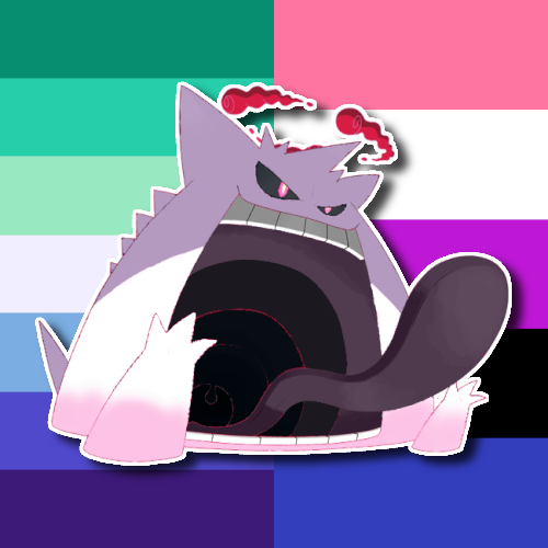 Pokémon LGBTQIAPN+/MOGAI Icons — Shiny Blacephalon and Nihilego pls!!