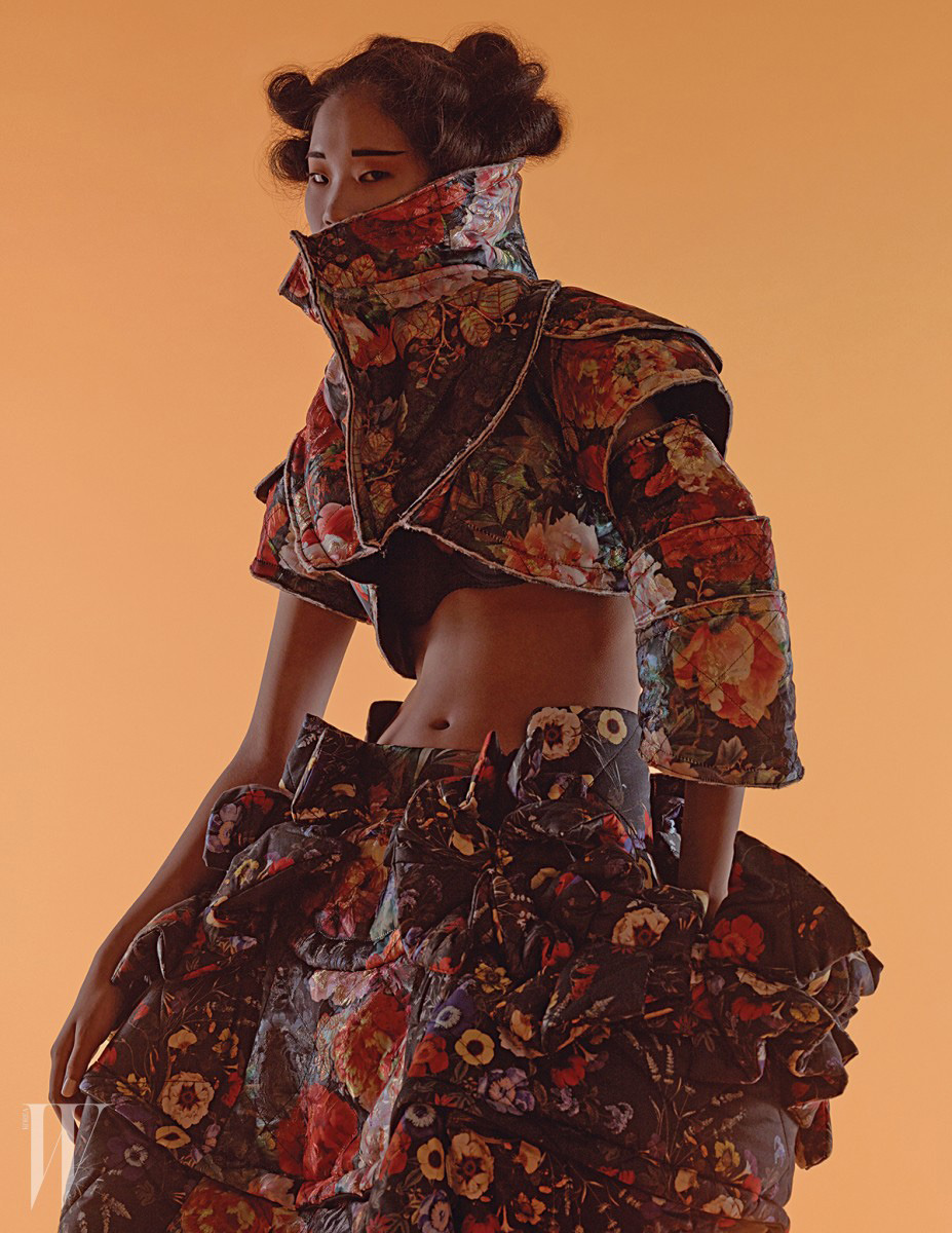 blackmodel:  koreanmodel: Kim Yi Hyun by Choi Yong Bin for W Korea Dec 2016  this