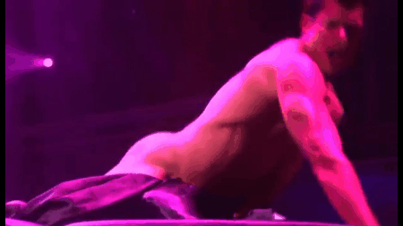 Male stripper gif