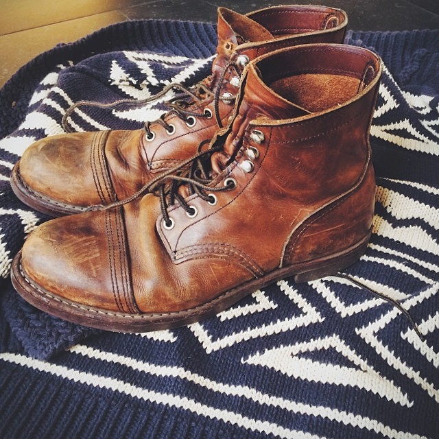 redwingshoestoreamsterdam:  On request: another picture of the sun aged beautiful