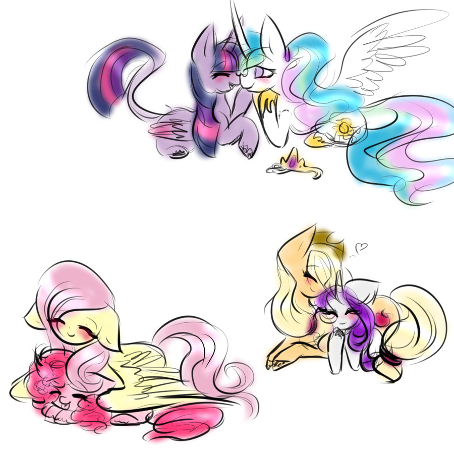 donnys-boy:  Le Shippings by MissMagicalWolf 
