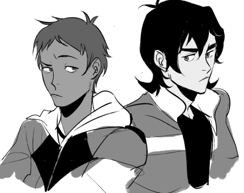 badjura: lol!!!!!! trying to learn how to draw voltron characters can you tell who i love the mostes