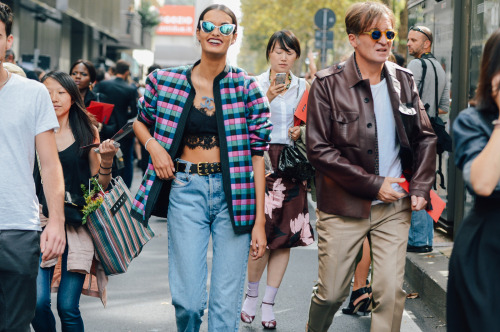 Paris S/S 2015 Fashion Week street style by Tommy Ton