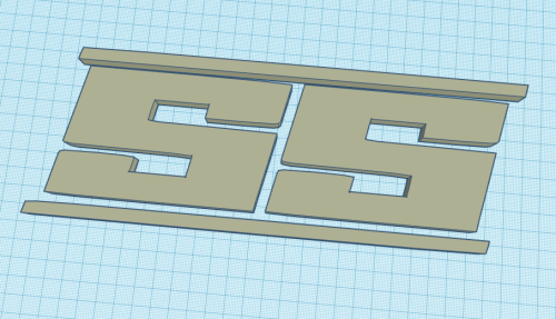 two more badges for the el caminoi knew i was going to 3d print all of the badges, but i’d ini