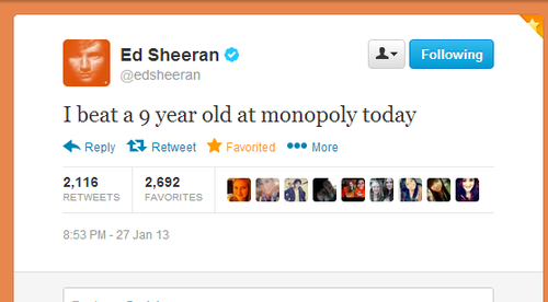 mikeywowwhatadirtbagway:  all these bands are having  so much drama and ed sheeran’s just  