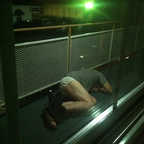 hellowhitebriefs: passed out in tighty whities in public