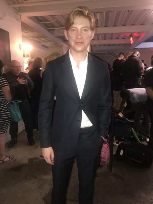 Domhnall na Premiere do filme &lsquo;The Little Stranger&rsquo; em Nova York (16/08/2018)Via https:/