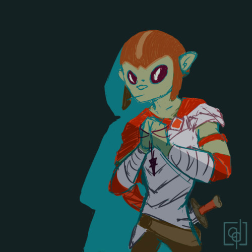 a goblin cleric