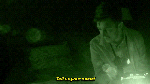 asmion:this is a serious ghost hunting show