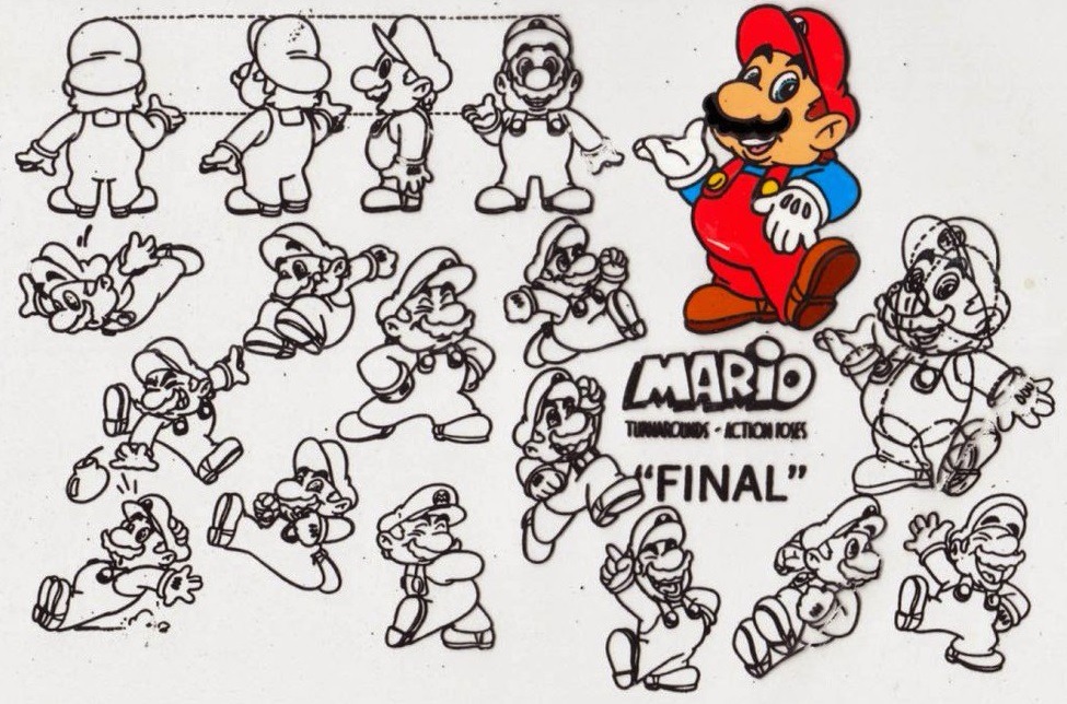 suppermariobroth: DiC Entertainment internal reference sheet for Mario’s character