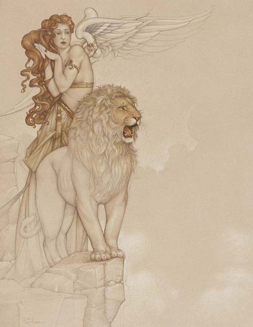 Porn lohrien:  Illustrations by Michael Parkes photos