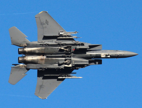 zainisaari: McDonnell Douglas F-15 EagleF-15 Eagle of the 48th Fighter Wing with undercarriage lower