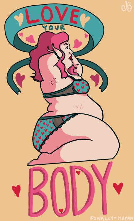 finally-human:  All of them together! Love your Body- Abbie Bevan 