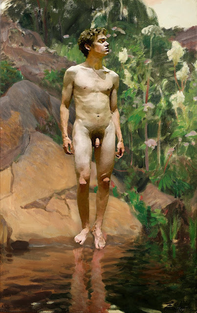 Anders Zorn by Ska Åga  Årdsblomster  