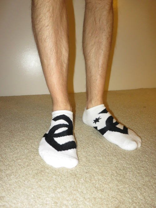 whitesocks10:  SOLD!!  Thanks buddy! :) So yeah…I need money. :-/  Help out by buying my socks. I’ll just send em or can wear em or jerk off.. So yeah.. ำ for the socks. ฽ worn. ็ for more. Or just hit me up with a legit message or email address