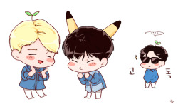 hoyaholic-noona:  [Fanart] SK, WH & HY