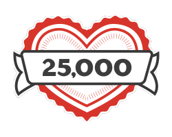 ¡ 25 000 &ldquo;I Like&rdquo;!