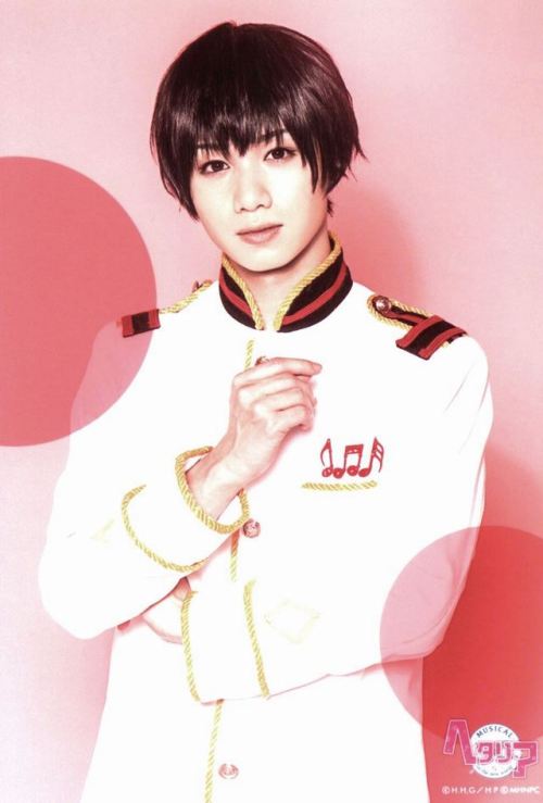 Ueda Keisuke random bromideas Japan from Musical Hetalia ‘In The New World’as Syonosuke from Uta no 