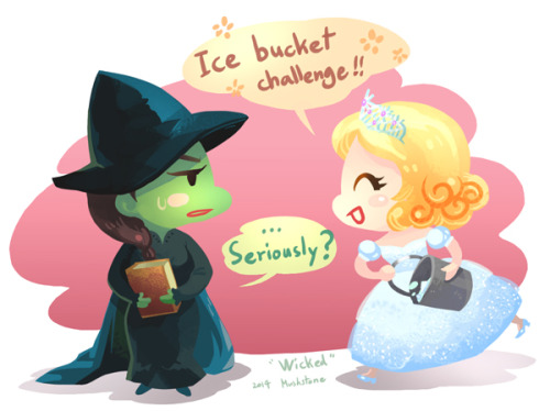 Wicked /Elphaba & Glinda / Ice Bucket Challenge!!