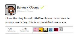 bravelittlepixel:  thanks obama!! 