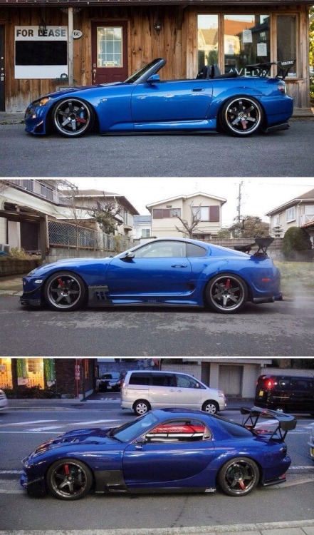 jessestaysgolden:  My favorite colors red but I love blue cars