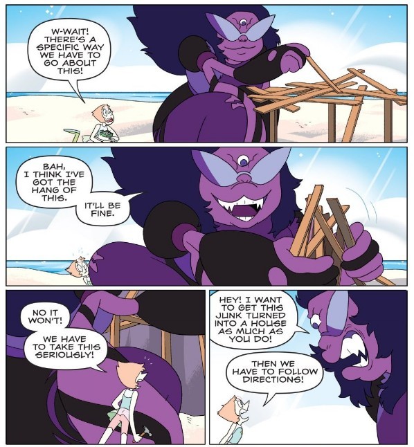 Love Takes Work Steven Universe Comic 19 2018 Outline Review