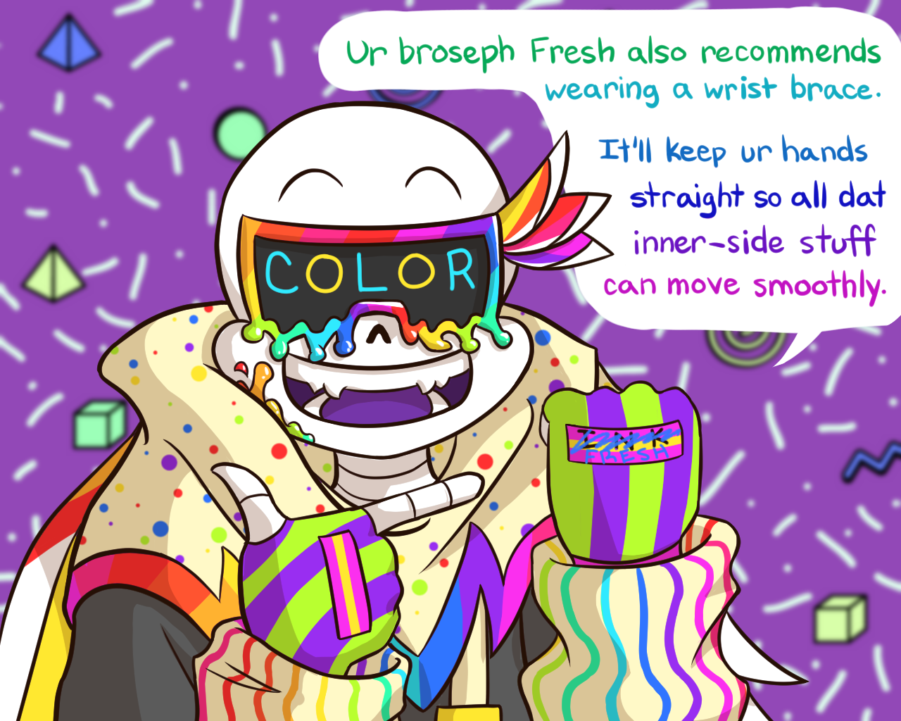 Pixilart - Dream Sans Talks About Psoriasis by nvmimnotcominba